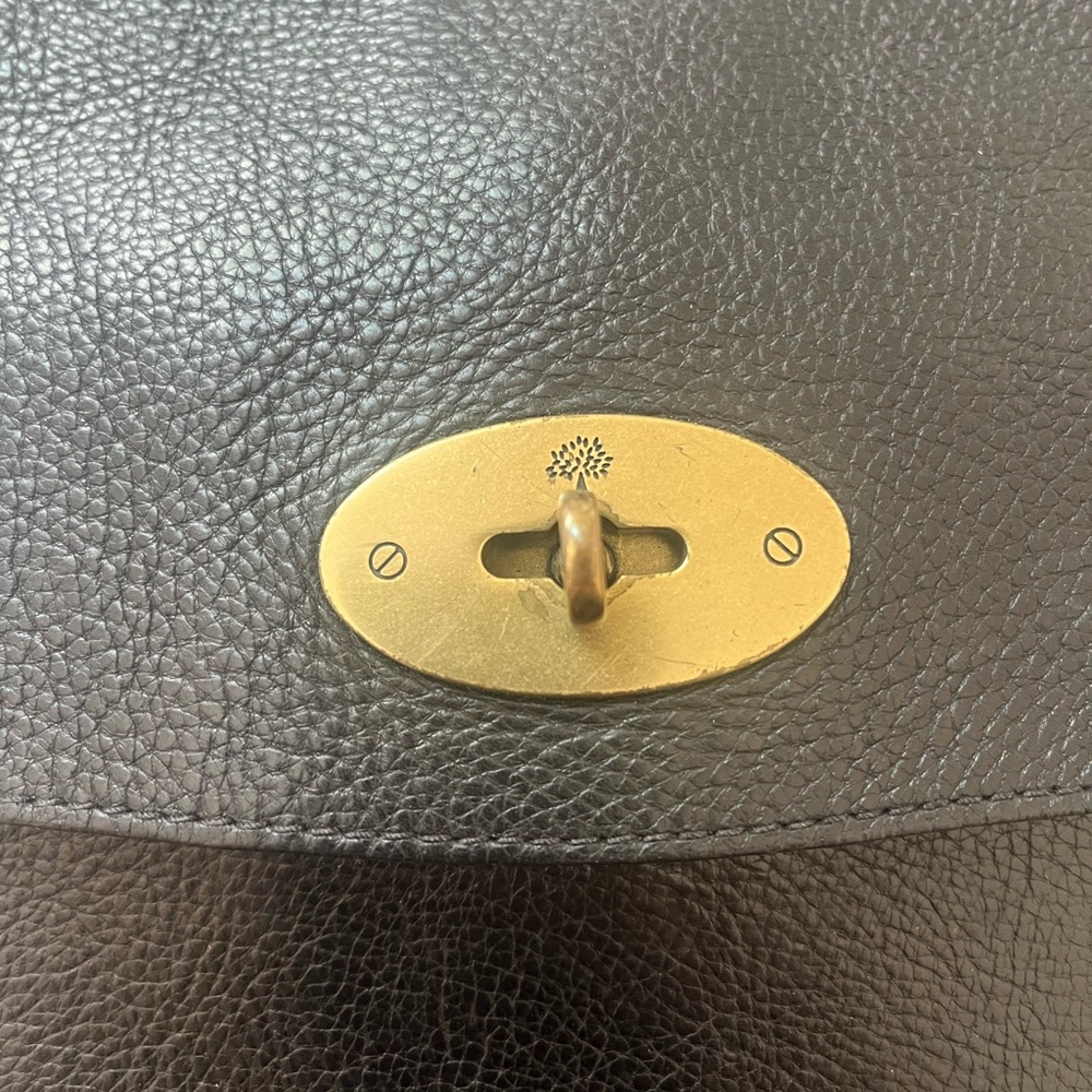 Mulberry Small Antony - Black Small Classic Grain - Picture 9 of 12